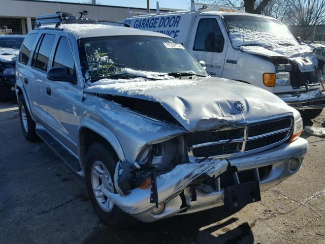 1B4HR48N22F152505 - 2002 DODGE DURANGO SL GRAY photo 1