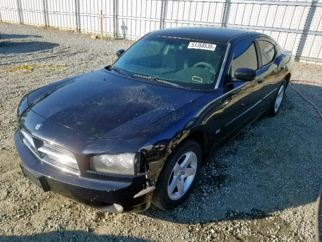 2B3CA3CV4AH227984 - 2010 DODGE CHARGER SX BLACK photo 2