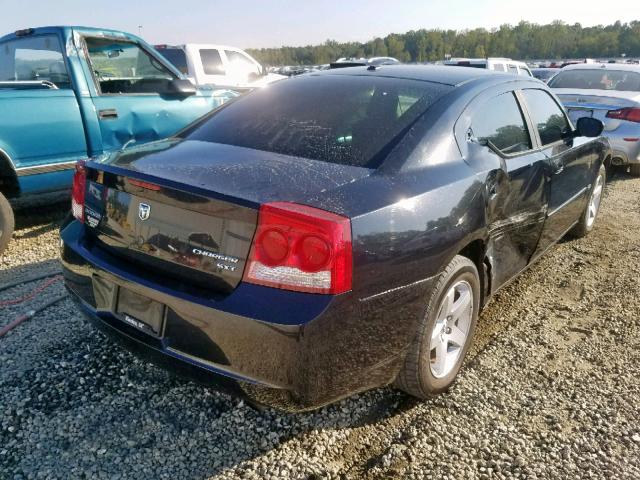 2B3CA3CV4AH227984 - 2010 DODGE CHARGER SX BLACK photo 4