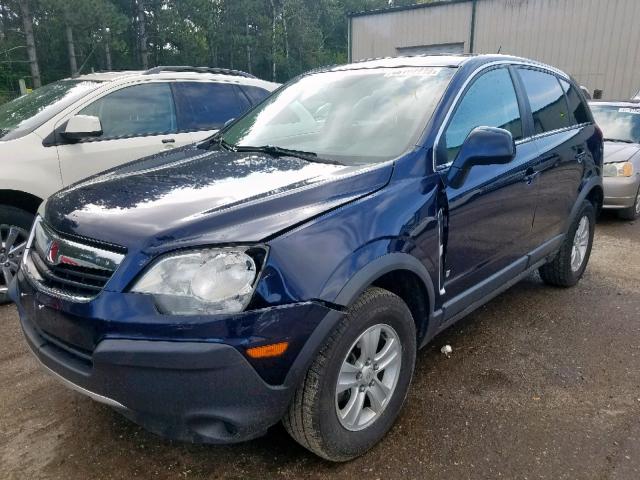 3GSCL33P18S662208 - 2008 SATURN VUE XE BLUE photo 2