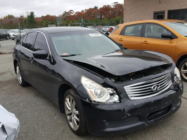 JNKCV61F69M361807 - 2009 INFINITI G37 BLACK photo 1