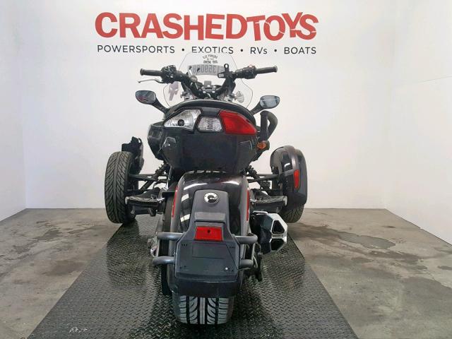 2BXRDCD21FV000684 - 2015 CAN-AM SPYDER ROA BLACK photo 4