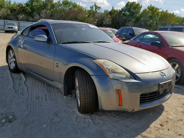 JN1AZ34E04T061213 - 2004 NISSAN 350Z COUPE GRAY photo 1