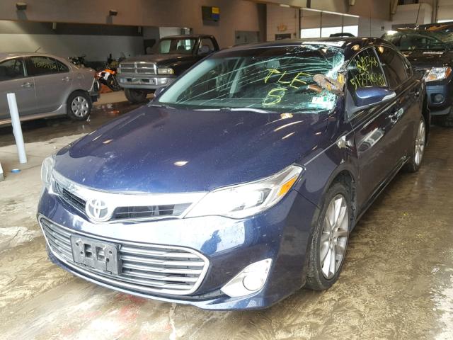 4T1BK1EB9DU020101 - 2013 TOYOTA AVALON BAS BLUE photo 2