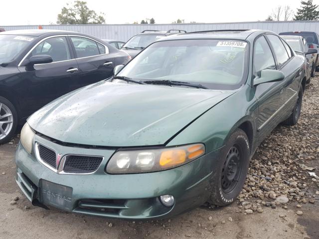 1G2HX52KX34168756 - 2003 PONTIAC BONNEVILLE GREEN photo 2