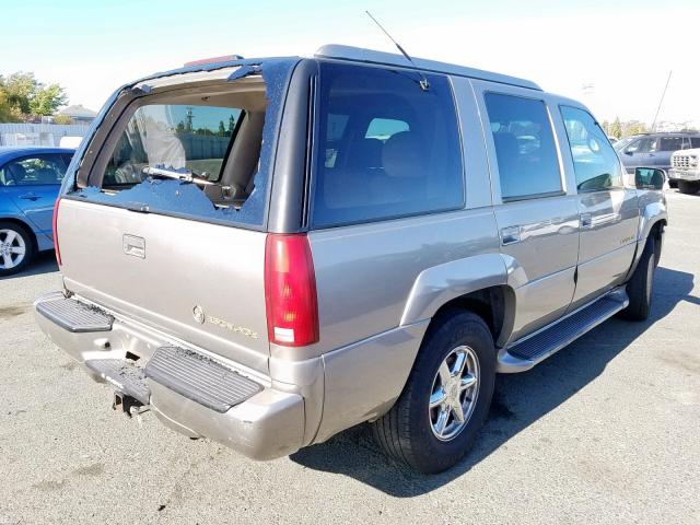 1GYEK13R2XR409021 - 1999 CADILLAC ESCALADE GOLD photo 4