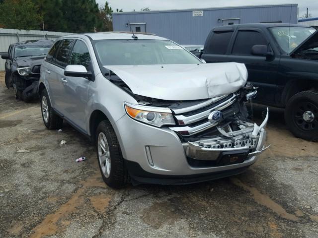 2FMDK3JC7DBB95987 - 2013 FORD EDGE SEL SILVER photo 1