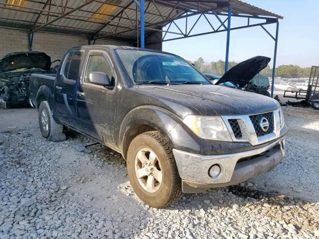 1N6AD0ER2AC436152 - 2010 NISSAN FRONTIER C BLACK photo 1