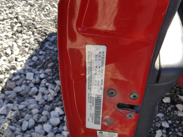 1B3ES46C9YD565247 - 2000 DODGE NEON BASE RED photo 10