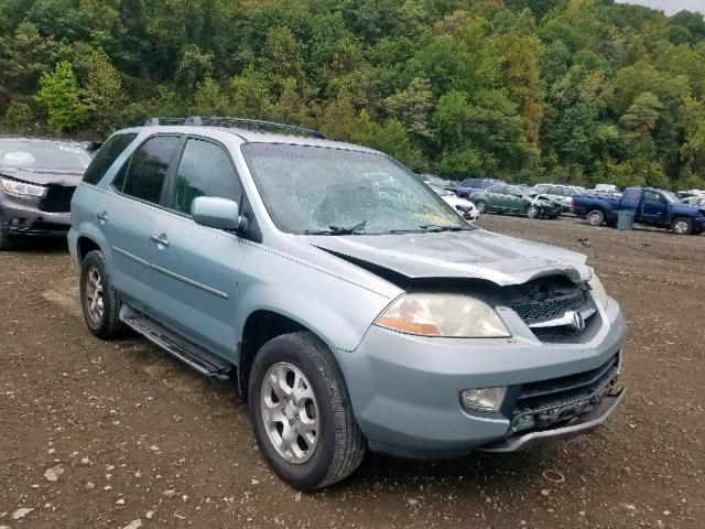 2HNYD18892H529883 - 2002 ACURA MDX TOURIN BLUE photo 1