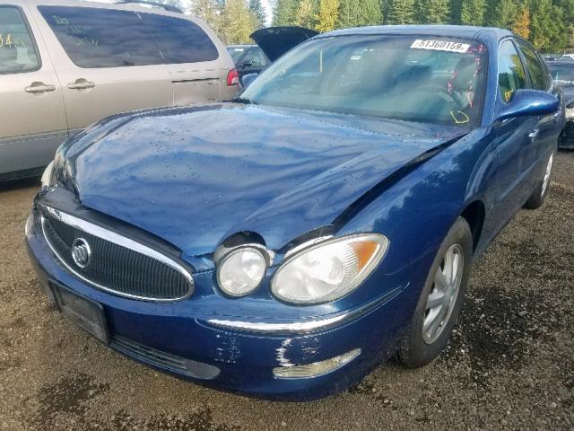 2G4WD582061203822 - 2006 BUICK LACROSSE C BLUE photo 2