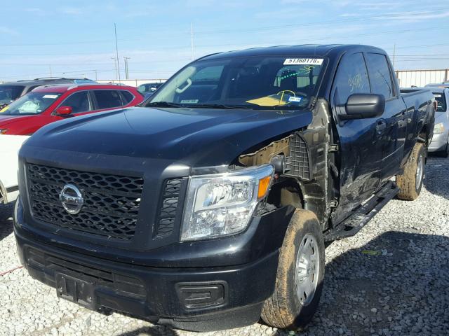 1N6AA1F18HN502810 - 2017 NISSAN TITAN XD S BLACK photo 2