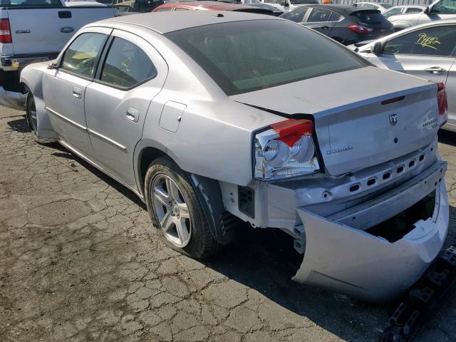 2B3CA3CV4AH249211 - 2010 DODGE CHARGER SX SILVER photo 3