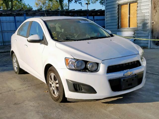 1G1JA5SH9C4123321 - 2012 CHEVROLET SONIC LS 白色 照片 1