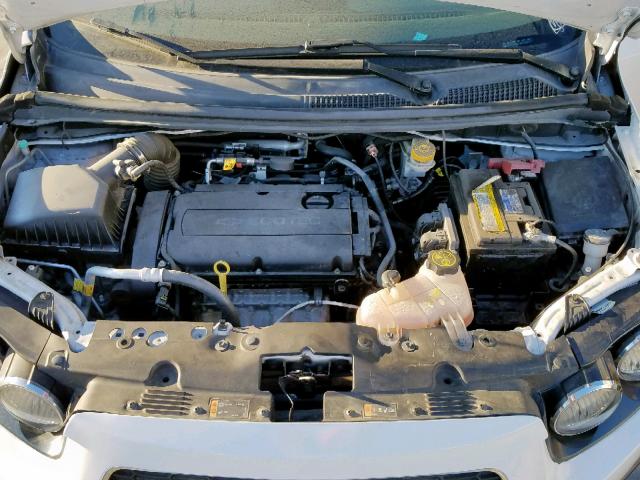 1G1JA5SH9C4123321 - 2012 CHEVROLET SONIC LS 白色 照片 7