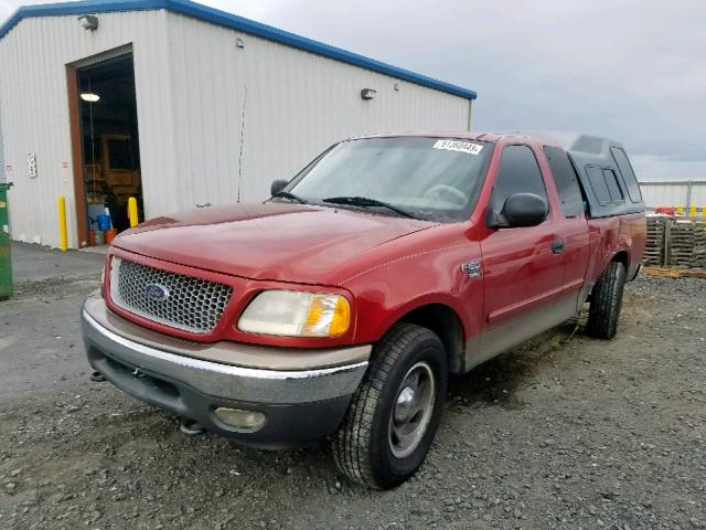 2FTRX18W84CA73097 - 2004 FORD F-150 HERI RED photo 2