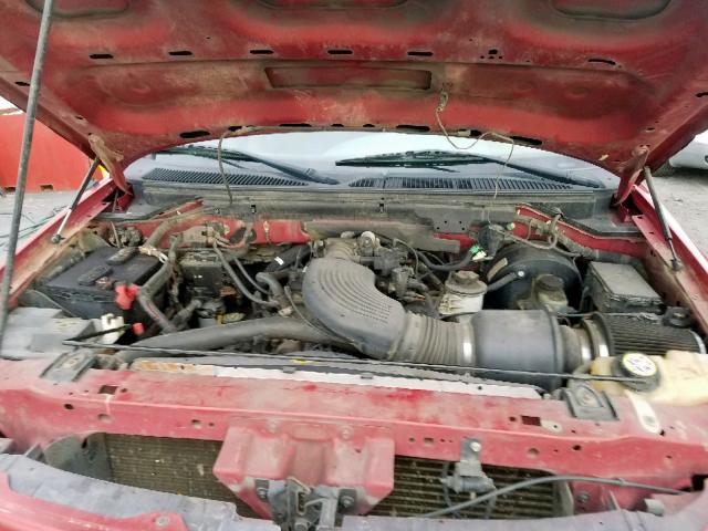 2FTRX18W84CA73097 - 2004 FORD F-150 HERI RED photo 7