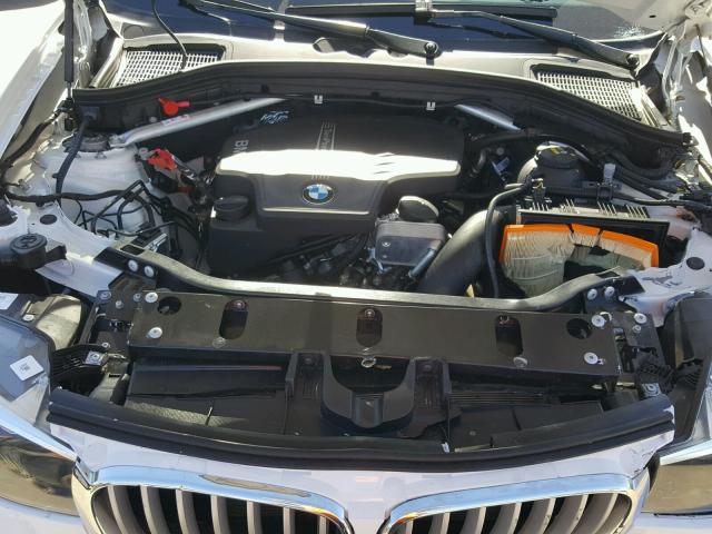 5UXWZ7C30H0V94307 - 2017 BMW X3 SDRIVE2 WHITE photo 7