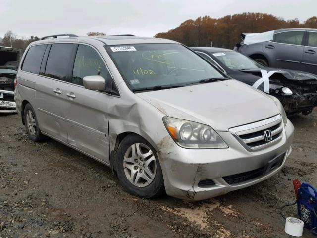 5FNRL38736B423540 - 2006 HONDA ODYSSEY EX SILVER photo 1