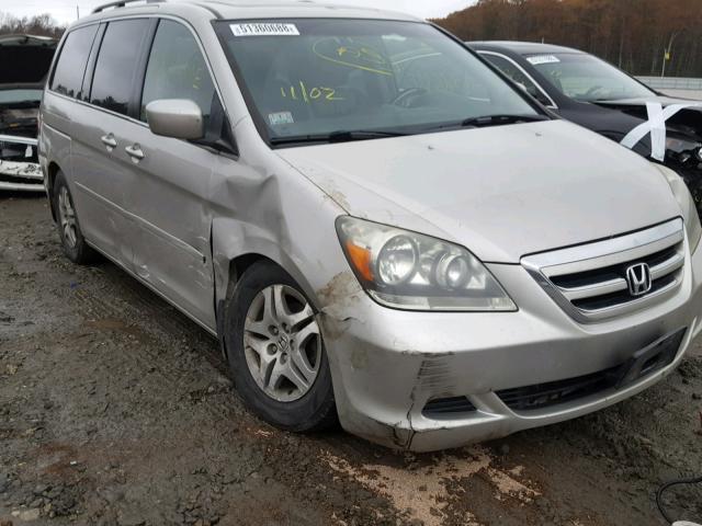 5FNRL38736B423540 - 2006 HONDA ODYSSEY EX SILVER photo 9