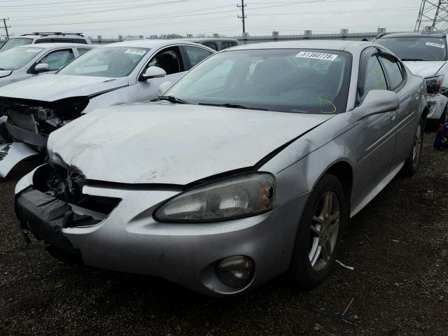2G2WR554561287720 - 2006 PONTIAC GRAND PRIX ვერცხლისფერი ფოტო 2