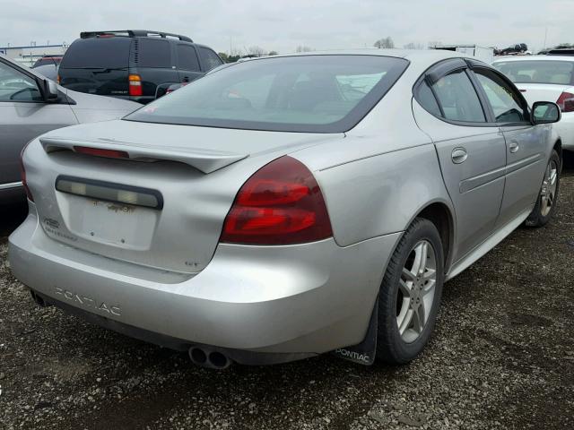 2G2WR554561287720 - 2006 PONTIAC GRAND PRIX ვერცხლისფერი ფოტო 4