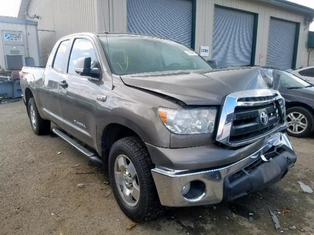 5TFUY5F1XCX212438 - 2012 TOYOTA TUNDRA DOU BROWN photo 1