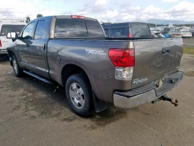 5TFUY5F1XCX212438 - 2012 TOYOTA TUNDRA DOU BROWN photo 3