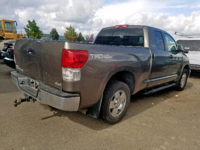 5TFUY5F1XCX212438 - 2012 TOYOTA TUNDRA DOU BROWN photo 4