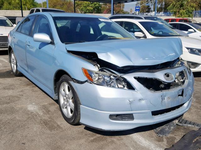 4T1BK46KX8U572096 - 2008 TOYOTA CAMRY LE BLUE photo 1