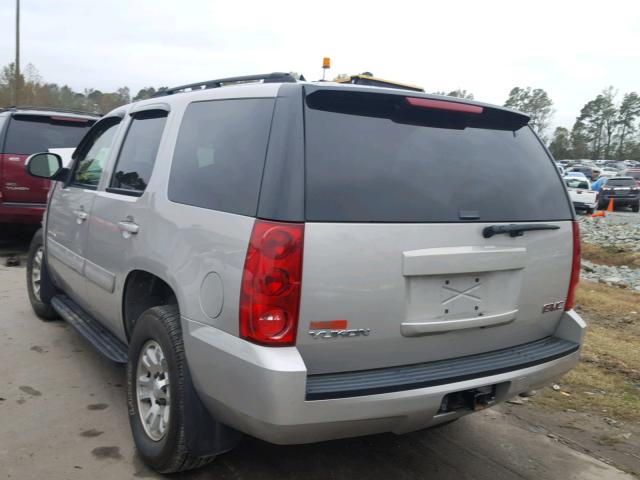 1GKFC13057J145949 - 2007 GMC YUKON SILVER photo 3