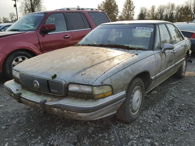 1G4HR53LXNH489328 - 1992 BUICK LESABRE LI SILVER photo 2