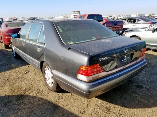 WDBGA51E6TA298280 - 1996 MERCEDES-BENZ S 500 CHARCOAL photo 3