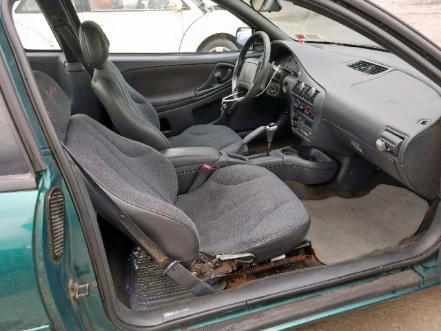 1G1JC1247V7320618 - 1997 CHEVROLET CAVALIER B GREEN photo 5