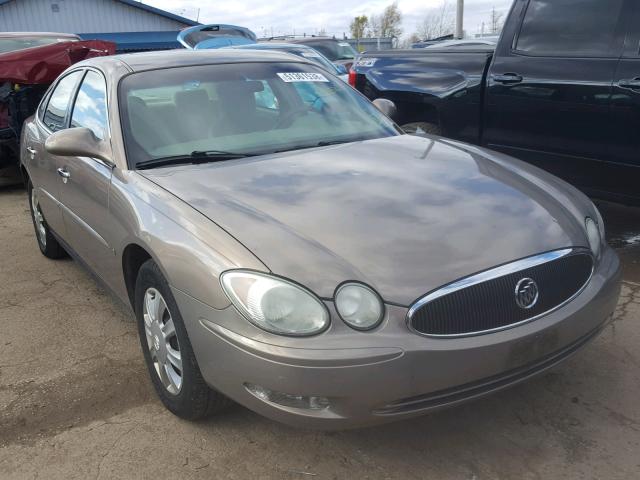 2G4WC552461154549 - 2006 BUICK LACROSSE C BROWN photo 1