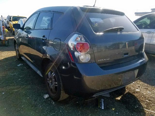 5Y2SP6E05AZ413951 - 2010 PONTIAC VIBE GRAY photo 3