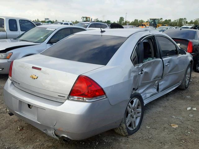 2G1WB5E3XG1123137 - 2016 CHEVROLET IMPALA LIM SILVER photo 4