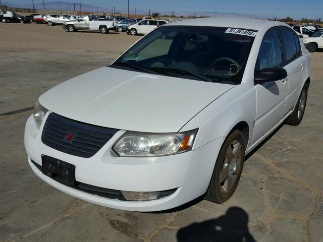1G8AL58F56Z179488 - 2006 SATURN ION LEVEL WHITE photo 2