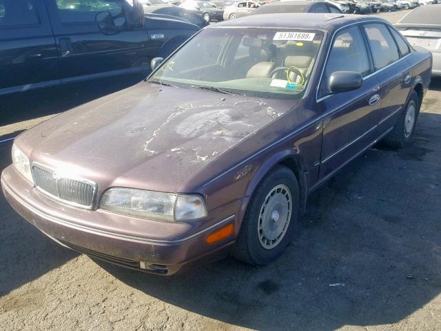 JNKNG01D2RM253439 - 1994 INFINITI Q45 PURPLE photo 2