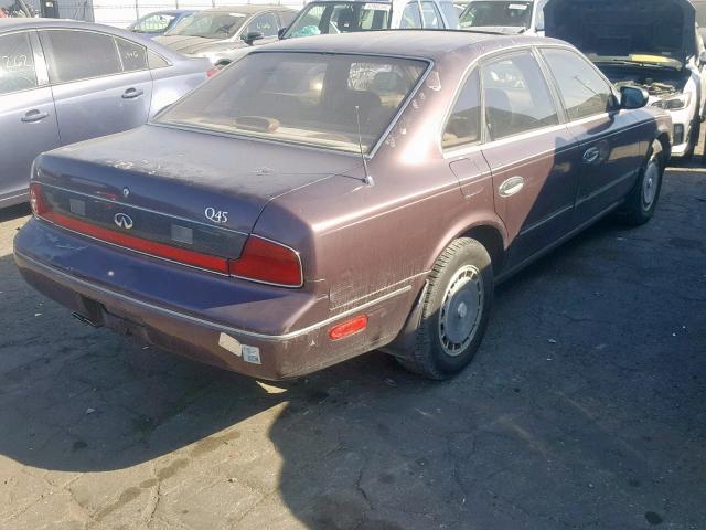 JNKNG01D2RM253439 - 1994 INFINITI Q45 PURPLE photo 4