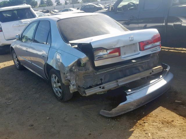 JHMCG56792C031693 - 2002 HONDA ACCORD SE GRAY photo 3