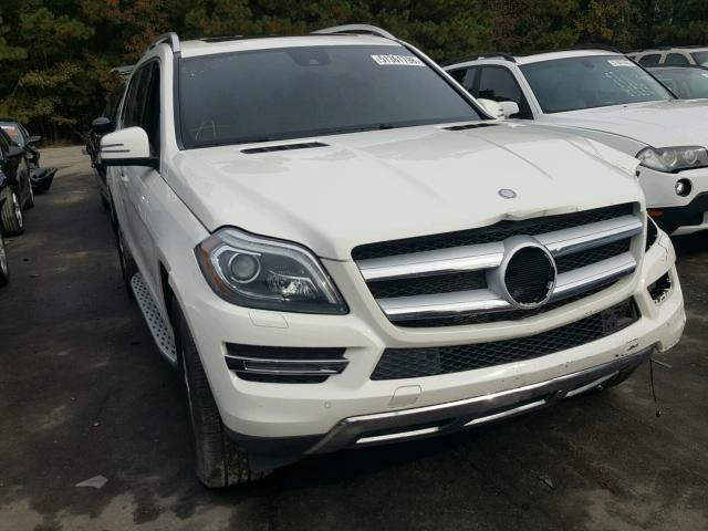 4JGDF7CE9DA177903 - 2013 MERCEDES-BENZ GL 450 4MA WHITE photo 1