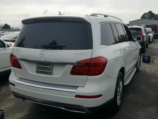 4JGDF7CE9DA177903 - 2013 MERCEDES-BENZ GL 450 4MA WHITE photo 4