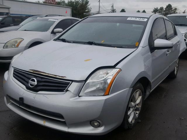 3N1AB6AP5BL679639 - 2011 NISSAN SENTRA 2.0 SILVER photo 2