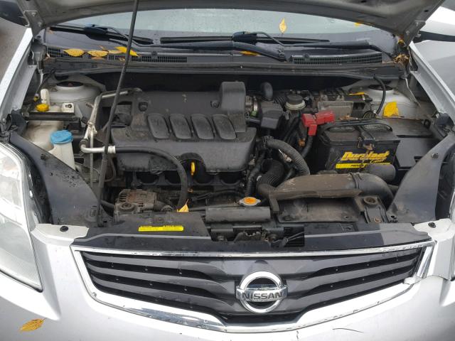 3N1AB6AP5BL679639 - 2011 NISSAN SENTRA 2.0 SILVER photo 7