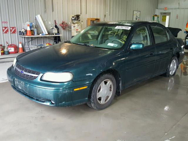 1G1NE52J1Y6176311 - 2000 CHEVROLET MALIBU LS 绿色 照片 2