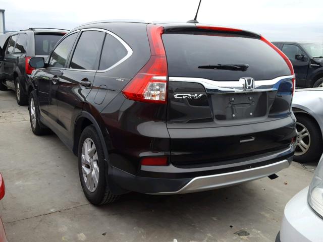 2HKRM3H73FH524608 - 2015 HONDA CR-V EXL CHARCOAL photo 3