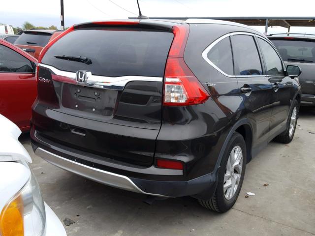 2HKRM3H73FH524608 - 2015 HONDA CR-V EXL CHARCOAL photo 4