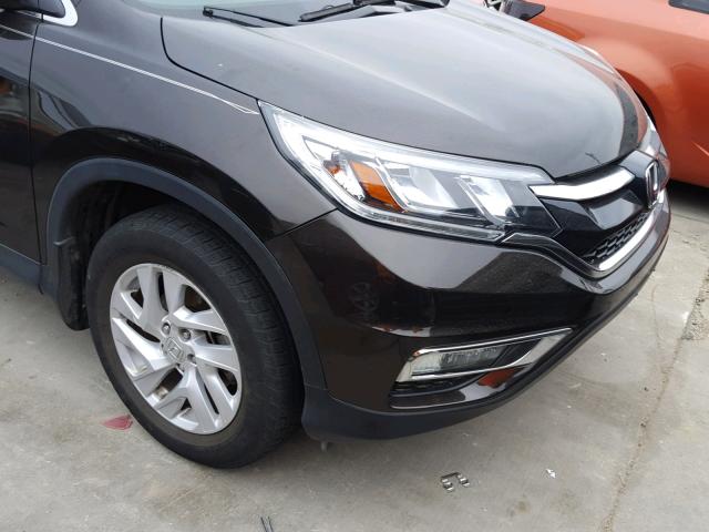 2HKRM3H73FH524608 - 2015 HONDA CR-V EXL CHARCOAL photo 9