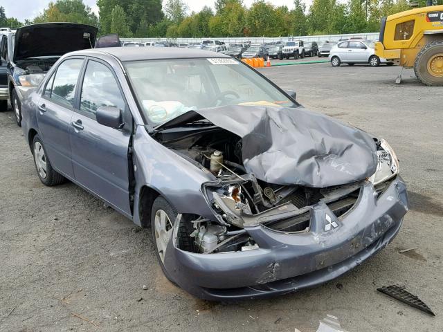 JA3AJ26E65U017531 - 2005 MITSUBISHI LANCER ES GRAY photo 1